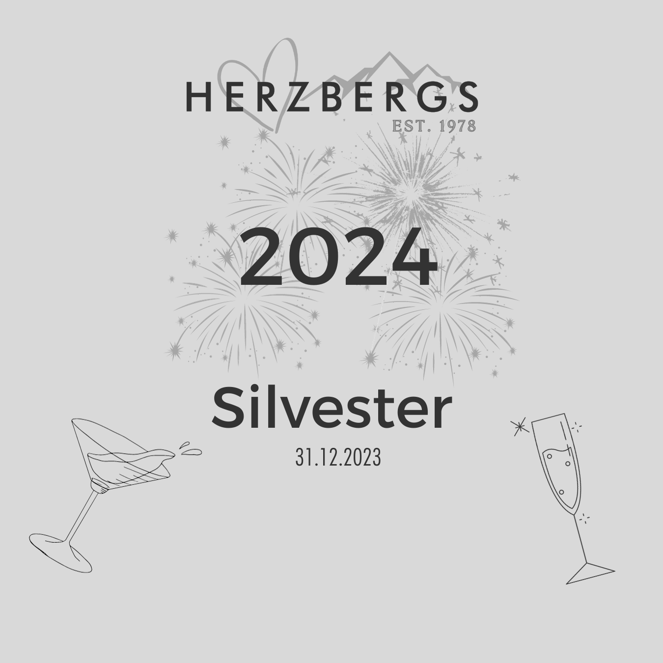 Herzbergs Silverster Menu